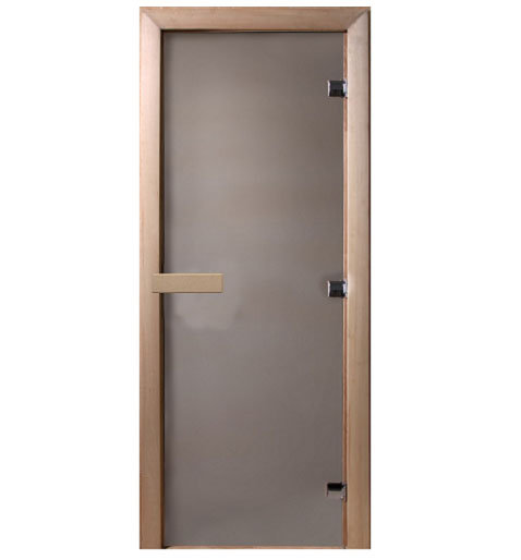Дверь Сатин 1,9м х 0,7м (коробка ольха)