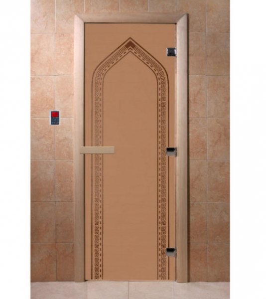 Дверь Дорвуд Хамам Бронза матовая
