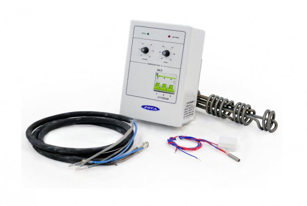 Комплект для подключения ТЭНБ к котлам ZOTA 3 кВт (ПУ, кабель соединительный, ТЭНБ)